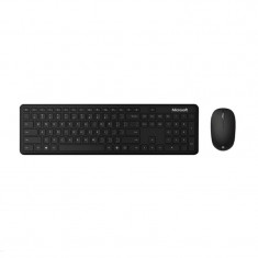 Kit Tastatura + Mouse Microsoft Desktop, Wireless 2.4 Ghz, Bluetooth 4.0, Taste Numerice, Slim, Senzor Optic, 3 Butoane, Scroll, Negru foto