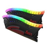 Memorie RAM pentru Desktop, DDR4, Gaming RAM, 8GBx2, 3200MHz, CL16 (set 2) - Dato Ares Armor (AMRGB8GX216G32K) - Black