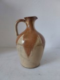 Ulcica ceramica vintage, stantata PL Pont de Vernes France, inceput de secol XX, 17cm inaltime