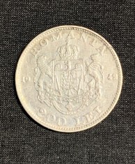Moneda 200 lei 1942 argint