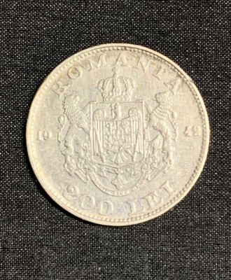 Moneda 200 lei 1942 argint foto
