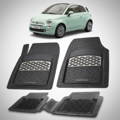 Covorase Fiat 500C (Cabrio) Compatibile 2009-2015 | Silver