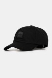 BOSS Orange șapcă de baseball din bumbac culoarea negru, cu imprimeu, 50535555