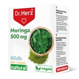 Capsule vegane cu Moringa 500 mg Dr Herz 60 buc