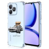 Husa antisoc pentru realme c51, airbag the secret agent, clear