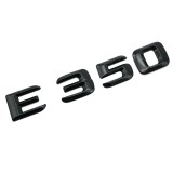 Emblema E 350 Negru, pentru spate portbagaj Mercedes, Mercedes-benz