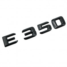 Emblema E 350 Negru, pentru spate portbagaj Mercedes