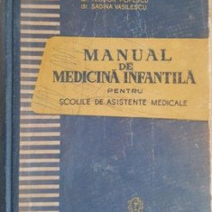 Manual de medicina infantila pentru scolile de asistente medicale- T.Feldioreanu, T.Popescu, S.Vasilescu