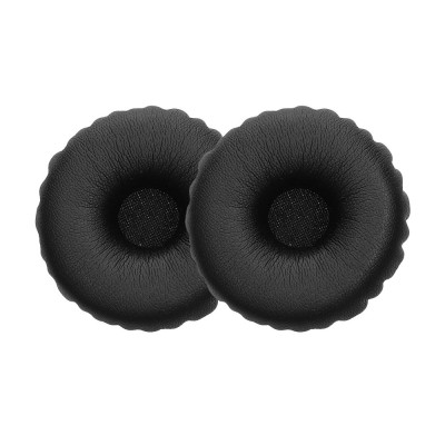 Set 2 Perne de urechi Kwmobile pentru Logitech 960, Negru, Piele ecologica, KWM0000257O001C foto