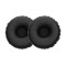 Set 2 Perne de urechi Kwmobile pentru Logitech 960, Negru, Piele ecologica, KWM0000257O001C