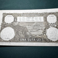 Bancnota Romania 100 Lei 31 Martie 1931