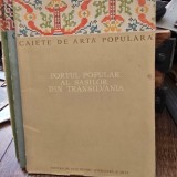 Caiete de arta populara. Portul popular al sasilor din Transilvania