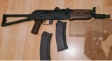 Pusca airsoft AK47 scurt gas BLOWBACK, KWC
