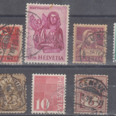 M2 - N1 38 - TIMBRE FOARTE VECHI - ELVETIA