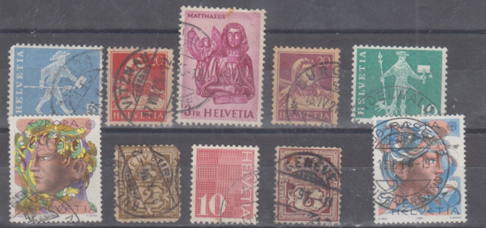 M2 - N1 38 - TIMBRE FOARTE VECHI - ELVETIA