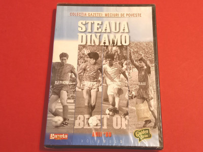 DVD fotbal STEAUA BUCURESTI - DINAMO BUCURESTI (volumul 1-anii`80) foto