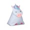 Cos de rufe pentru copii, Unicorn, 52x26x65 cm, ATU-084023