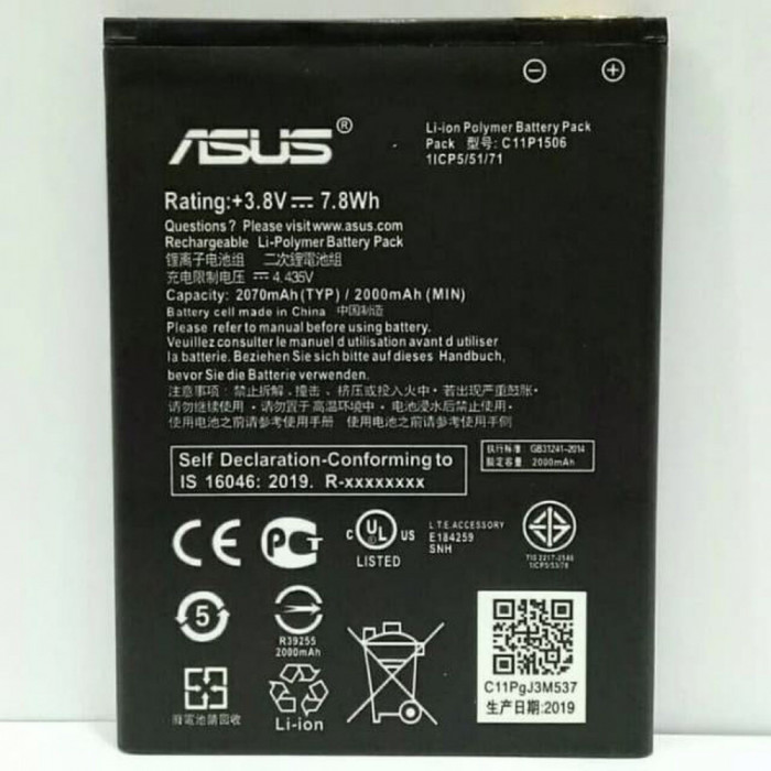 Acumulator Asus Live G500TG ZC500TG Z00VD ZenFone Go C11P1506