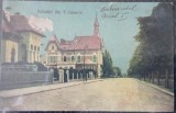 Carte postala, Turnu Severin, Bulevardul Carol I, perioada interbelica