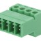 Conector deconectabil 3,81mm 4 piste
