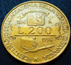 Moneda comemorativa 200 LIRE - ITALIA, anul 1996 *cod 2494 - GUARDIA DI FINANZA, Europa