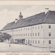 CP SIBIU Hermannstadt Cazarma Infanteriei ND(1917)