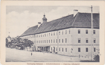 CP SIBIU Hermannstadt Cazarma Infanteriei ND(1917) foto