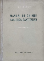 MANUAL DE CHIMIE ANALITICA CANTITATIVA. VOLUMETRIA-C. LITEANU-260895