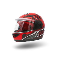 Casca moto copii integrala, marime YM, culoare negru/rosu Cod Produs: MX_NEW XTR501-98