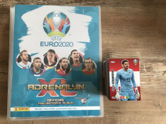 Panini Euro 2020 Adrenalyn XL Binder si 150 carduri Team Mates diferite foto