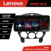 Navigatie Mazda 2 2007-2013 Lenovo PRO 4+64 12.3 inch qled android 4G DSP gps internet Kit-mazda2 CarStore Technology