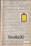 Revista Secolul 20 nr. 257-258 (1982) - Studii literare, 187 pagini, 13x20 cm, romana, brosate - Publicat de Uniunea Scriitorilor
