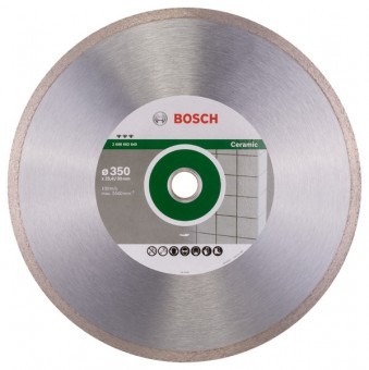 Bosch Disc diamantat Best for Ceramic 3x25.4/30x350mm - 3165140581462 foto