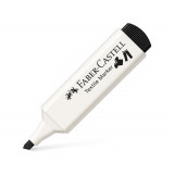 Marker Textil Negru Faber-Castell, Varf Tesit 1-5 mm, Markere Textile Negre, Markere Textile Faber Castell, Market Textil cu Varf Tesit, Marker Person