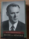 Recurs la memorie- Gheorghe Scripcaru