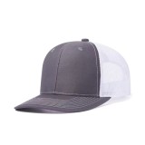 Cumpara ieftin Sapca unisex, SP090, Gri inchis/alb