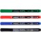 Marker CD/DVD, varf 0.5 mm, uscare rapida - Rosu