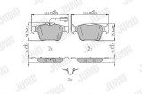 JURID 573978J set placute frana,frana disc
