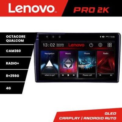 Navigatie Toyota Android radio gps internet 8 core QLED 2K 8+256 360 Lenovo CarStore Technology foto