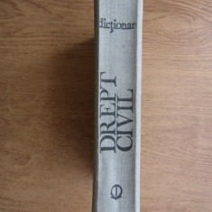Dictionar de drept civil (1980, editie cartonata)