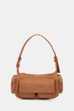 Armani Exchange poșetă culoarea maro, XW000405 AF17158