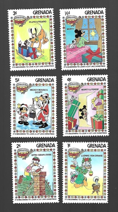 grenada disney mnh