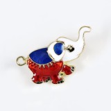 Brosa martisor elefant multicolor