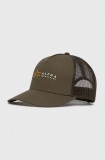 Alpha Industries șapcă culoarea verde, cu imprimeu 106901.142-DarkOlive