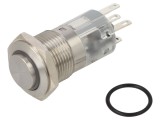 Comutator anti-vandalism IP67, LED 24V