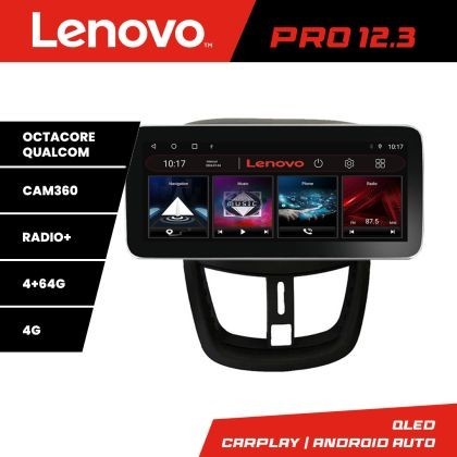 Navigatie Peugeot 207 K-PE01 Lenovo PRO 4+64 12.3 inch qled android 4G DSP gps internet 8Core CarStore Technology