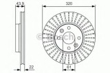 Disc frana MERCEDES CITAN Tila-Auto (415) (2012 - 2016) BOSCH 0 986 479 S90