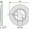 Disc frana DACIA DOKKER Express (2012 - 2016) BOSCH 0 986 479 S90