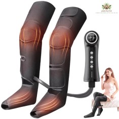 Aparat de masaj pentru picioare cu presopunctura si incalzire tip cizme, Long JoyNest&reg;, Drenaj limfatic, Masaj terapeutic, Masaj refacere musculara, M