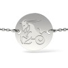 Bratara cu lantisor din argint model Capricorn, Atcom